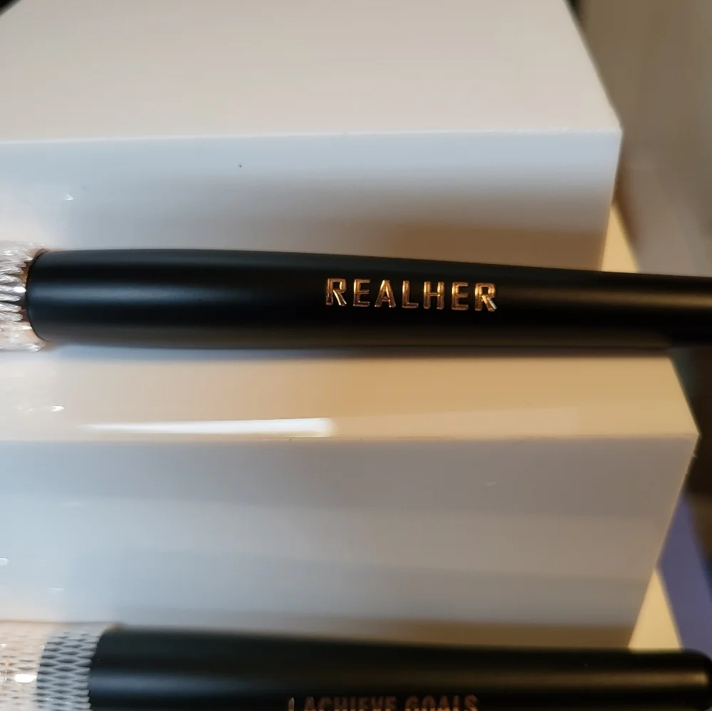 CLEARANCE! 3-Piece RealHer & Boyd Makeup Brush Set, New